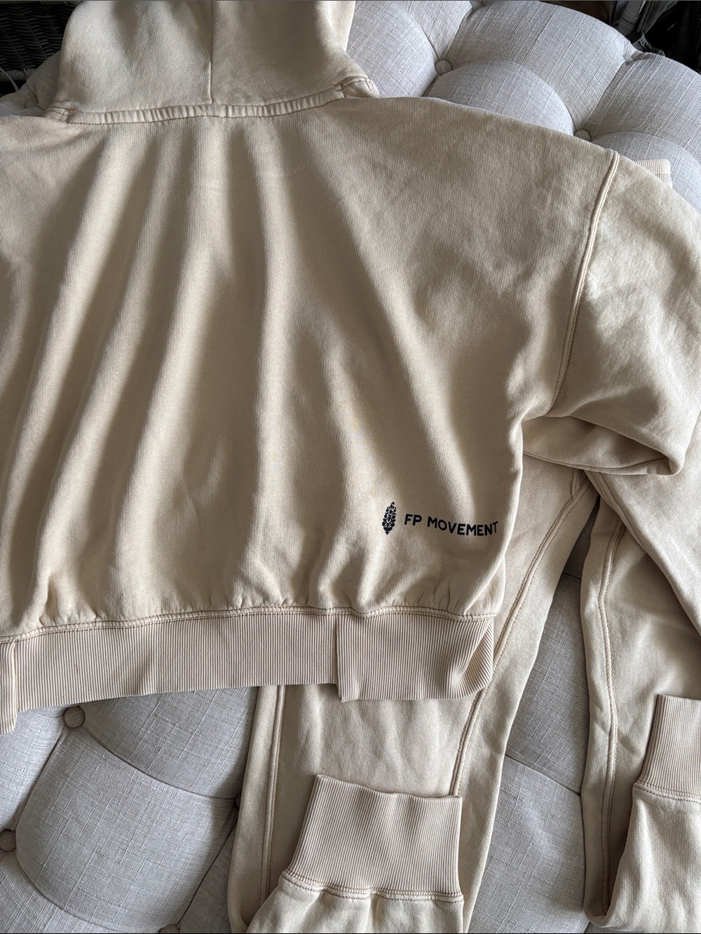 FP Movement by FP Beige/Tan Sweatpants - Drawstring Joggers Set - Picture 4 of 13